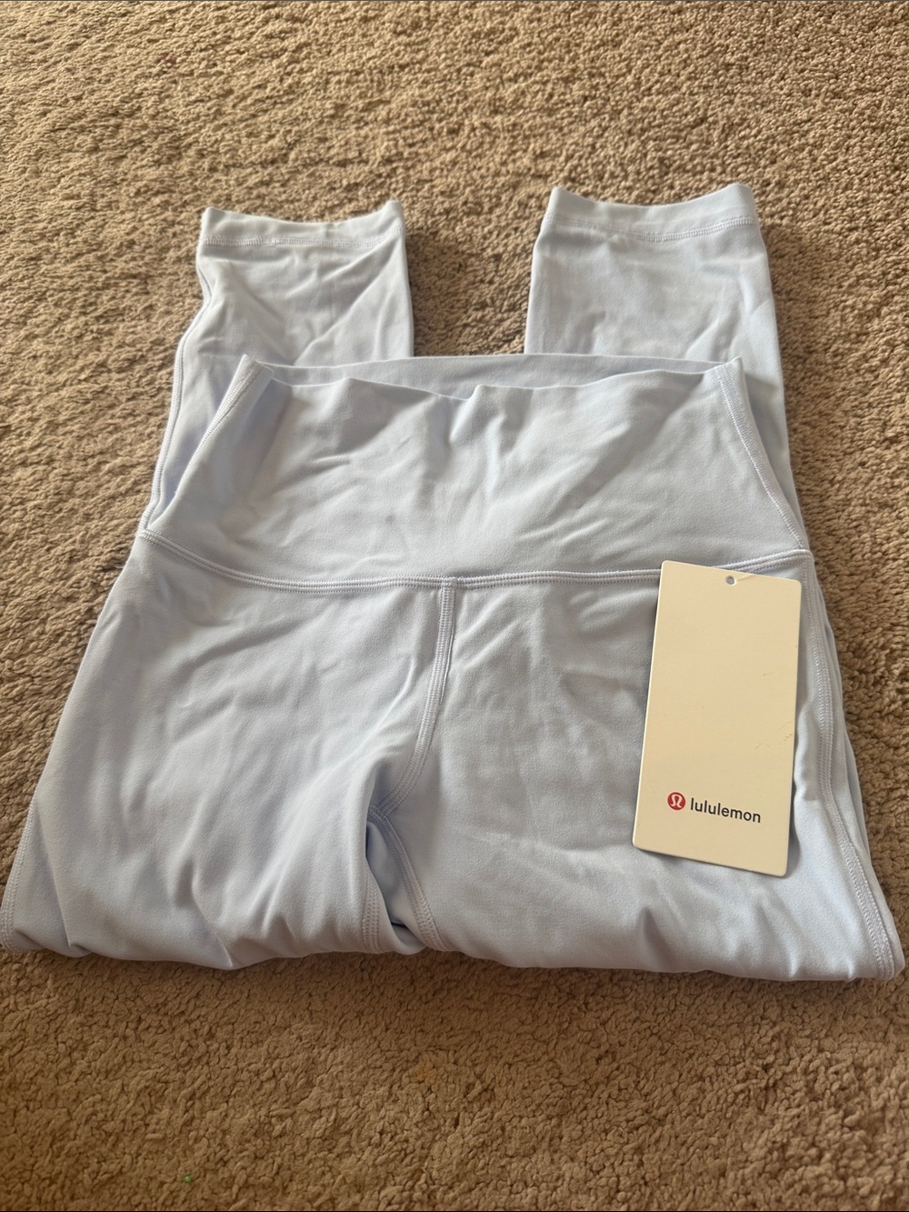 lululemon athletica Light Blue High-Rise Leggings